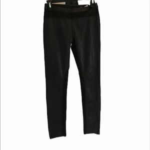 Blank NYC black Skinny faux leather girls pants size 14